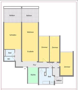 Foto - 5 Zimmer Etagenwohnung zum Kaufen in Kempten (Allgäu)