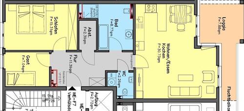 Foto - Moderne Eigentumswohnung mit Balkon und Tiefgaragenstellplatz