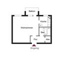 Foto - 1.5 Zimmer Etagenwohnung in Berlin