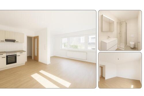 Foto - Sanierte teilmöblierte 1,5-Zimmerwohnung in Weinstadt ab 226