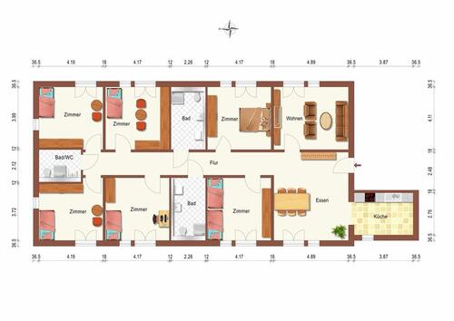 Foto - Wohngruppe 6er WG, Burg Dorf 1-Zimmer frei barrierefrei