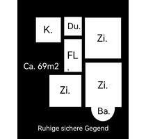 Ab April - 69 m2 Wohnung Doppelhaus Greifswald Gute ruhige Lage