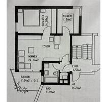 Zu vermieten 2-Zimmer Wohnung in der Nordstadt - Tuttlingen