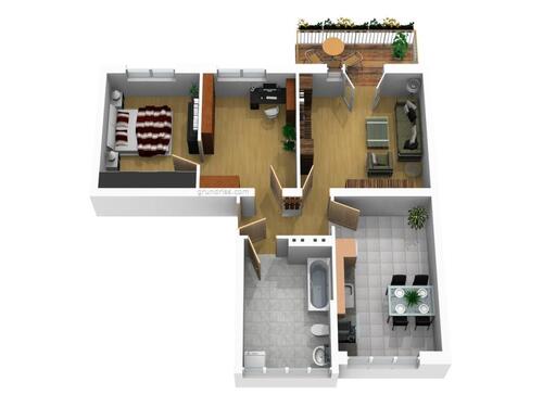 Foto - Etagenwohnung in Magdeburg zur Miete