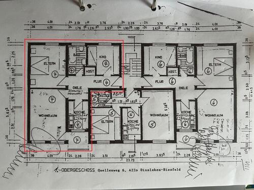Foto - 3.5 Zimmer Etagenwohnung zur Miete in Dinslaken