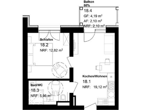 Foto - Etagenwohnung zur Miete in Sangerhausen