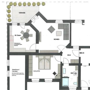 Foto - Exklusive kernsanierte 2-Zimmer Wohnung