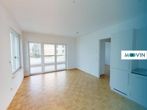 Foto - Moderne 2-Zimmer-Neubauwohnung mit TERRASSE und EBK im Wohnquartier ELISA