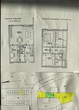Foto - schönes Reihenhaus mit Garage, Carport, Garten und Gartenhäuschen