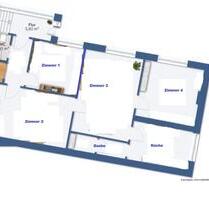 Wohnung 4Zi Küche Bad - 650,00&nbsp;EUR Kaltmiete, ca.&nbsp; 80,00&nbsp;m&sup2; in Spiesen-Elversberg (PLZ: 66583)