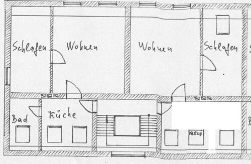 Foto - 5 Zimmer Dachgeschoßwohnung zur Miete in Lauchhammer