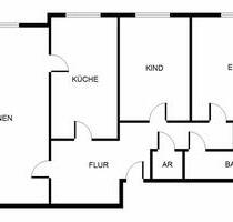 Hier fühlen Sie sich wohl: 3-Zimmer-Wohnung - Mainz Laubenheim