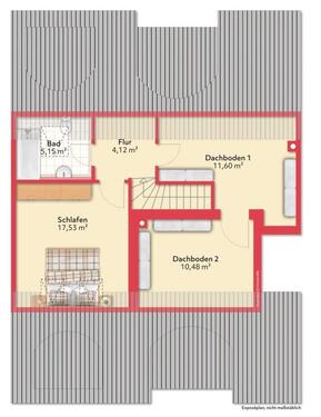 Foto - 3 Zimmer Maisonettenwohnung in Hohen Neuendorf