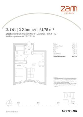 Foto - 2 Zimmer Etagenwohnung in München