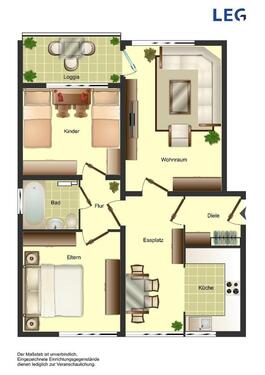 Foto - 3-Zimmer-Wohnung in Wuppertal Oberbarmen-Wichlinghausen!