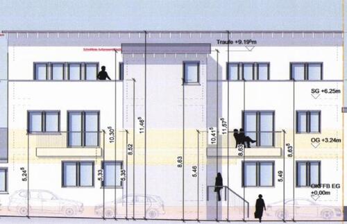 Foto - Penthaus-Neubau–Erstbezug–Lahnau–Feldrandlage–3 ZiBad-87m2
