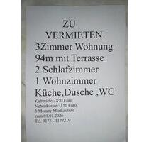 3 Zimmer Wohnung zu Vermieten - 970,00 EUR Kaltmiete, in Nidda (PLZ: 63667)