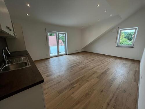 Foto - Dachgeschoßwohnung in Langenneufnach zur Miete