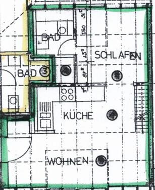 Foto - 1 Zimmer Dachgeschoßwohnung zur Miete in Kell am See