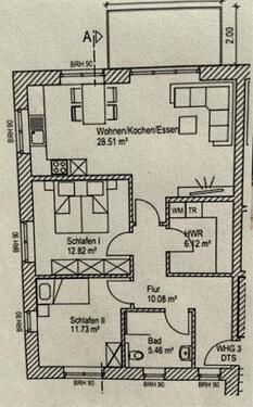 Foto - 3 Zimmer Etagenwohnung zur Miete in Neuenkirchen-Vörden