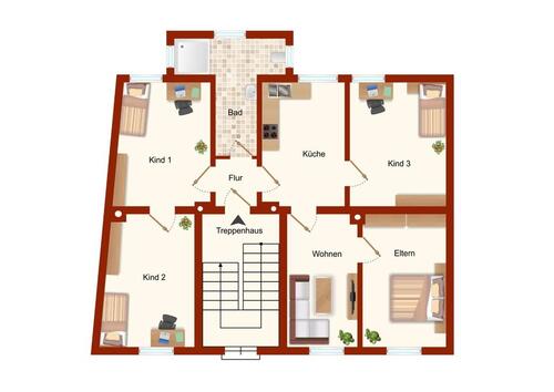 Foto - Große Erdgeschoßwohnung Hessler zum Verkauf, leerstehend