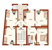 Große Erdgeschoßwohnung Hessler zum Verkauf, leerstehend - Gelsenkirchen Gelsenkirchen-Mitte