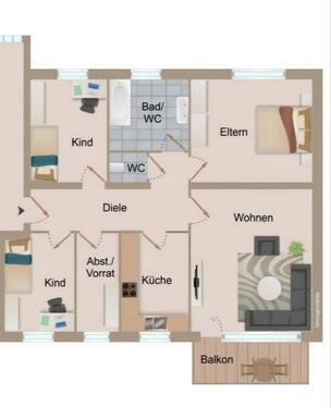 Foto - Eigentumswohnung 4,5 Zimmer in Dreistiefenbach