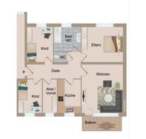 Eigentumswohnung 4,5 Zimmer in Dreistiefenbach - Netphen