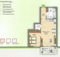 Fürth: Neuwertige, helle 2-Zimmer-Wohnung, 60 m²