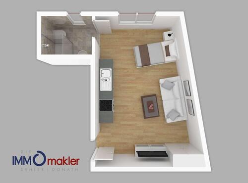 Foto - Helles Büro in Marktplatznähe! - 250,00 EUR Kaltmiete,