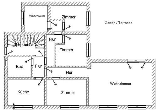 Foto - Neu renovierte 5-Zimmer-Wohnung mit großer Terrasse & Garten