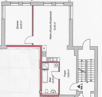 Foto - 2 Zimmer Erdgeschoßwohnung zur Miete in Templin