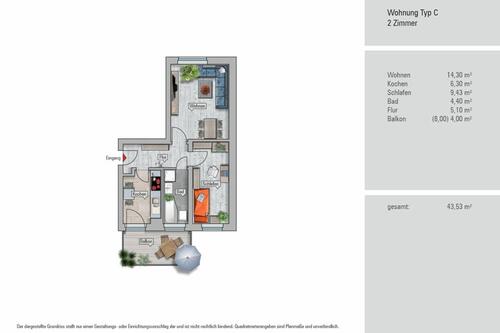 Foto - Etagenwohnung zur Miete in Chemnitz