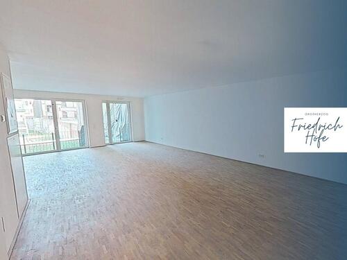 Foto - Moderne 2-Zimmer-Terrassenwohnung mit Einbauküche im Neubauquartier 'Großherzog-Friedrich-Höfe'