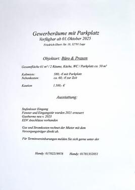 Foto - andere zur Miete in Lage