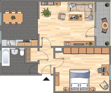 Foto - 2 Zimmer Etagenwohnung zur Miete in Dortmund