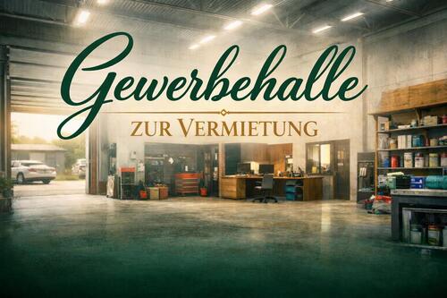 Foto - Gewerbehalle für Handwerk & Gewerbe