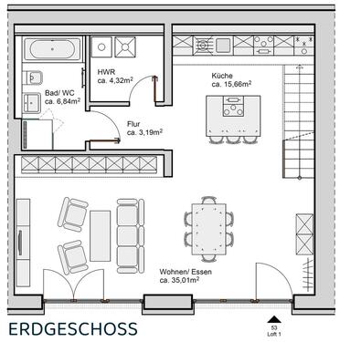 Foto - Etagenwohnung zur Miete in Leipzig