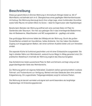 Foto - Hochparterre in Tübingen zur Miete