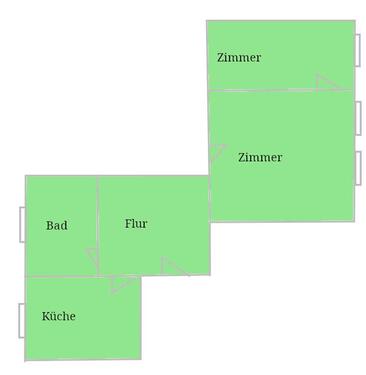 Foto - Etagenwohnung in Berlin zur Miete