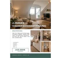 Hochwertig sanierte Dachgeschosswohnung inkl. TG Stellplatz - Heppenheim (Bergstraße)