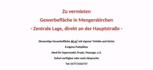 Foto - Zu vermieten Gewerbefläche in Mengerskirchen