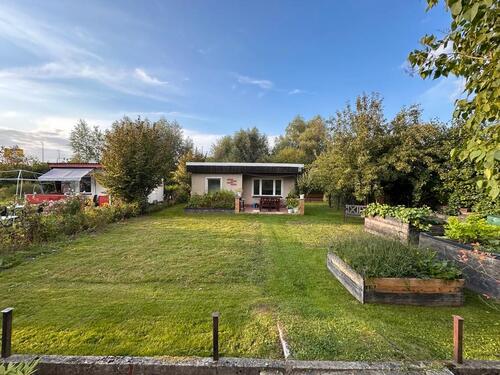 Foto - Kleingarten zur Pacht mit massivem Steinhaus