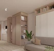 Möbliertes Studio Standard mit Gemeinschaftsflächen: Padelplatz, Fitness, Dachterrasse & mehr - Berlin Neukölln