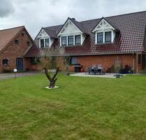 Gewerbe mit Wohnhaus, Hallen, Werkstatt.... traumhafte Lage - Gnarrenburg