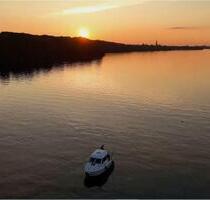 Ferienwohnung Ferienhaus mit Boot am See Wasser nahe Ostsee Poel - Schwerin Gartenstadt