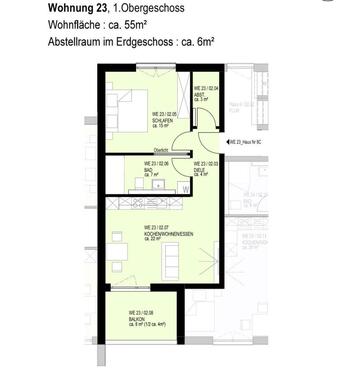 Foto - 2 Zimmer Etagenwohnung in Wirges