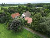 Foto - Resthof mit Fachwerkhaus, Reetdachhaus, Scheune