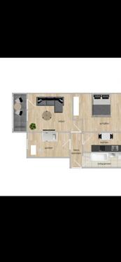 Foto - günstige 3 ZKB Wohnung mit praktischer Dusche