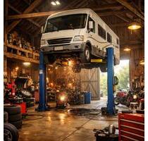 Große Schrauberhalle Hobby-Werkstatt - Straußfurt